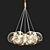 Eleganza Chandelier: Exquisite Illumination 3D model small image 1