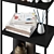 Seaford Bookcase: Stylish Storage Solution 3D model small image 4