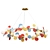 Vibrant Matisse Ring Chandelier 3D model small image 3