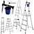 KRAUSE Step Ladders: Solidy, Dopplo & Corda 3D model small image 1