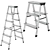 KRAUSE Step Ladders: Solidy, Dopplo & Corda 3D model small image 3