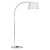 Elegant Arc Floor Lamp 3D model small image 2