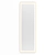 Elegant Brass Framed Rectangular Mirror 3D model small image 1