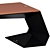 Luxury GT-Orange Executive Desk 3D model small image 7