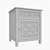 Modern Kiran Cabinet: Sleek Design, Premium Quality 3D model small image 3