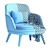 Modern Misool Armchair: Stylish and Comfortable 3D model small image 7
