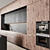 Sleek Kitchen Design 3D model small image 3