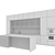 Sleek Kitchen Design 3D model small image 7