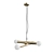 Chubes Brass Ceiling Pendant - 4 Light 3D model small image 1