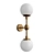  Ritz Duo Brass Wall Light 3D model small image 1