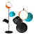 Modern Pendant Lamp: Marset Tam Tam 3D model small image 2