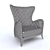 Classic Comfort Armchair 3D model small image 3