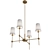 Elegant Mini Point Chandelier 3D model small image 2