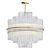 Ethereal Glow: Nembus Chandelier 3D model small image 1