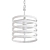 Elegant Gold Stripes Chandelier 3D model small image 2