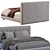 Arca Bed: Stylish Sleep Solution 3D model small image 4