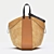 LOEWE Hammock Tote: Versatile Calfskin Bag 3D model small image 7