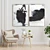 Plaster Dual Photo Frame - Modern Interior Decor 3D model small image 4