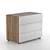 Minimalist White Dresser 3D model small image 1