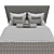 Bardo Due Meridiani: Sleek and Spacious King-size Bed 3D model small image 4