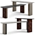 Bentley Home Neston Coffee Tables: Elegant and Versatile Set 3D model small image 1