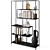 Seaford 2 Bookcase: Stylish and Spacious 3D model small image 2