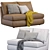 Kivik Sofa: Stylish and Versatile by Ikea 3D model small image 5