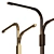 Modern LED Branch Floor Lamp 3D model small image 3