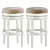 Erin Cream Swivel Barstool - Stylish and Versatile Seating 3D model small image 2