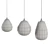 Elegant Glass Pendant Lighting 3D model small image 2