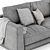 Bodema BARCLAY Corner Sofa: Modern and Stylish 3D model small image 3