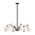 Elegant Grover Pendant Chandelier 3D model small image 1