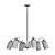 Elegant Grover Pendant Chandelier 3D model small image 2