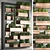 Fitowall02: Contemporary Vertical Plant Set 3D model small image 5