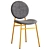 Modern Ingrid Dining Chair: Westelm 3D model small image 1