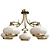 ALFA_Idalia 2013: Elegant Ceiling Chandelier 3D model small image 1