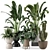 Ferm Living Bau Pot Large Set - Indoor Plants 3D model small image 1