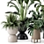 Ferm Living Bau Pot Large Set - Indoor Plants 3D model small image 3