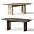 Cosmo Gap Dining Table - Vray & Corona Versions 3D model small image 1