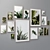  4-in-1 Wall Art Set: Downloadable 3D Models with Multiple Frame Color Options 3D model small image 3