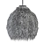 Natural Thatch Palm Pendant Light 3D model small image 4