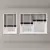 Elegant Tulle Roman Blind: 4 Positions 3D model small image 2