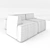 IL LOFT MOR249 Sofa: Luxurious and Stylish 3D model small image 4