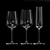 Elegant Tori Wine Glasses Set 3D model small image 3