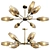 Eurosvet Thalia Chandelier 3D model small image 1