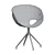 Modern and Versatile: TONON Swivel Chair 3D model small image 2