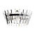 Elegant Eurosvet Steccato Chandelier 3D model small image 1