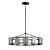 Elegant LED Crown Chandelier 3D model small image 1