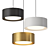 Sleek LED Pendant Lamp - Lampatron SIGGEN 3D model small image 1