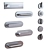 Elegant Olivari Door Handles 3D model small image 5